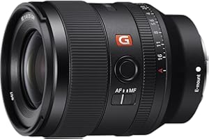 Sony SEL35F14GM - Objetivo Full-Frame FE 35mm F1.4 GM, Objetivo de Focal Fija zoom Serie G Master