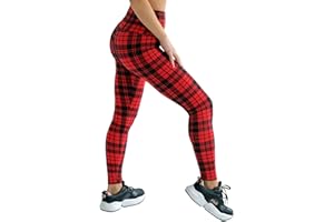 LUXLEG High Waist Womens Leggings - Active Workout Leggings - Tummy Control Soft Ankle Length Leggings for Women Black Camouflage