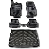 Volkswagen Golf 7 Paspas Bagaj Havuzu 2012 2020 Arası Uyumlu 3d Ultraflex Set