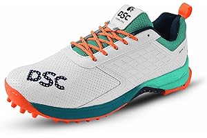 DSC Jaffa 22 Cricket Shoes | for Mens & Boys | Material: Mesh | Breathable Mesh | Non-Slip Sole for Improved Durability for Stability