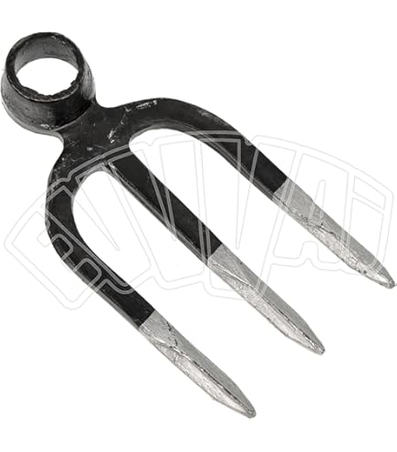 Zappa Per Orto In Acciaio KOTARBAU® Zappa Da Giardino Semicircolare 240 X 100 Mm Con Manico In Legno 110 Cm Strumenti Manuali Attrezzi Accessori Da Giardino Zappetta Giardinaggio Forcone Da Giardino