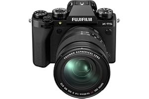 Fujifilm X-T5 Fotocamera Digitale Mirrorless 40MP (Pixel Shift Multi Shot 160MP) KIT XF16-80mmF4, Sensore X-Trans CMOS 5 HR, IBIS, Filmati 6.2K 30p, Mirino EVF, Schermo LCD 3" tiltabile, Nero