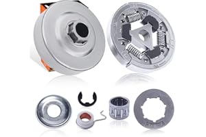 Mtanlo Tambour d'embrayage (3/8" 7 Dents) avec Ensemble d'embrayage Kit pour Stihl MS311 MS391 MS311C MS391C MS340 MS360 029 MS290 039 MS390 034 036 MS340C MS360C Tronçonneuse