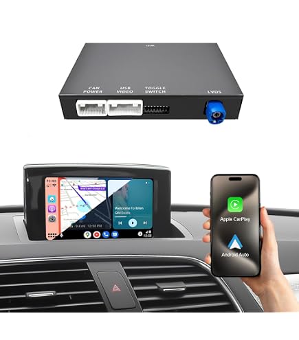 Road Top Wireless Carplay Android Auto for Audi A3 2013-2018 Year