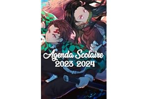 Agenda Scolaire 2023-2024 Anime: Planificateur Semainier Spécial Japon| Organiseur Scolaire en mode gamer/manga Pour Étudiants Collège, Lycée.