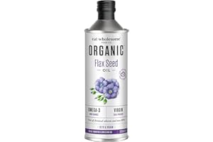 EAT WHOLESOME FOOD CO. Eat Wholesome Organic Flax Seed Oil, 500ml