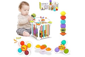 Jokooan Giocattoli Montessori per Bambini, Giochi Educativi per Abilità Motorie e STEM