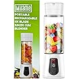 Miramé Portable Blender for Smoothies and Shakes, Rechargeable Smoothie Maker Blender, Personal Blender Bottle for Travel and Gym