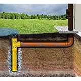 K + M Sickerschacht Drainage Abfluß Regenwasser HT KG Rohr Gully Schacht