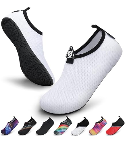 Chaussons Aquatiques Unisexes ODN - Pour Plongée, Surf, Plage - Semelle Antidérapante, Séchage Rapide - 11