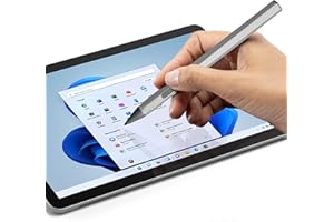 YEEMIE PRO Penna stilo per Microsoft Surface Pro 8/X/7/6/5/4, Surface Go, Surface Book, Surface Laptop, Surface Studio, Assorbimento magnetico, Rifiuto del palmo della mano, matita a pressione 4096 per HP, ASUS