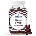 Iscon Deep Sleep 5mg Melatonin Gummies for Men and Women Natural Restful Sleep Nerve Relaxation 30 Gummies Black Currant Flavor No Addictive Sleep Supplement