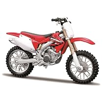 Maisto Moto Kawasaki KX250F échelle 1:18 - Réplique Détaillée Moulée Sous Pression - Modèle Collection Motocross