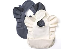 BABATÉ Kids - Pack 2 unidades Baberos bebe impermeables, Babero impermeable sin mangas, Babero impermeable bebe, Babero sin mangas, Baberos BLW, Babete impermeável bebe, Babero Impermeable Infantil