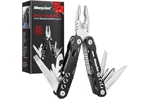 morpilot Geschenke für Männer, 25 in 1 Multitool Werkzeug, Kleine Weihnachtsgeschenke für Männer, Geburtstagsgeschenk Gadgets für Männer Papa