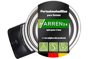 Harren24 Portacápsulas CRP100/01 Soporte para dosis de 1 taza compatible con la cafetera de monodosis Philips Viva Cafe, Latte Select, Cappuccino Select, Latte Duo, Quadrante, Twist