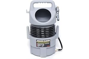 FETCOI Pistolet de sablage avec tuyau 4,5 m - Sableuse mobile - Pression maximale : 120 psi