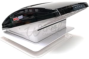 MAXX AIR Maxxair - Farol MAXXFAN Deluxe - FUMADO