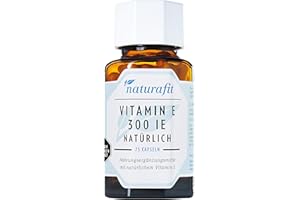 naturafit Vitamin E 300 IE natürlich Kapseln, 75 St. Kapseln