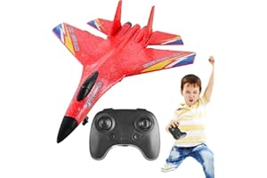 Yongwiory RC Airplane, Gravity Glider, RC Plane Ready To Fly, Wireless Remote Control Airplane Toy, Remote Control Airplane, Easy To Fly RC Glider For Kids & Beginners 33 X 25.7cm