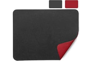 YingStar Alfombrilla de Ratón de Cuero PU Alfombrilla para Ratón Impermeable PU Leather Alfombrilla Raton Doble Cara 26 x 21 cm Mouse Mat Antideslizante Mouse Pad para Oficina PC Ordenador Juego