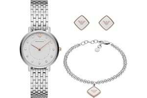 Emporio Armani Watch for Women, Two-Hand, Stainless Steel Watch, 32mm Case Size