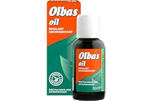Olbas Oil 30ml - Inhalant Decongestant Oil - Relief from Catarrh, Colds & Blocked Sinuses