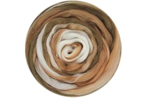 FELTSKY 50g Lana Da Infeltrimento Mista - 24 Opzioni Per Kit Per Infeltrimento Ad Ago - 19 Micron Veloce Da Infeltrire (15)