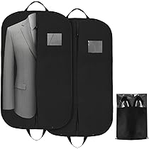 Sacchetto Appendiabiti Pieghevole Con 4 Tasche | Impermeabile E Trasparente | Per Viaggi E Ballo - Foto 7