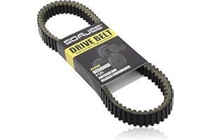 SOAJEE Drive Belt Compatible with Yamaha Grizzly Kodiak Rhino Wolverine 400 450 YFM400 YFM450 YXR450 3C2-17641-00-00 5GH-17641-00-00 5GH-17641-10-00 5GH-17641-11-00