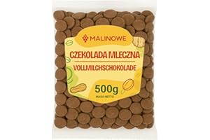 Malinowe CZEKOLADA MLECZNA 500g Czekolada Deserowa Kaletki