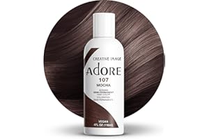 Adore Shining Semi Permanent Hair Colour, 107 Mocha