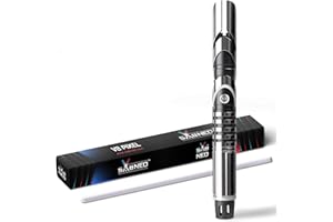 SABNEO Light Saber V8 Pixel 2.0 Alpha Infitnity Colors Last Generation Soundboard SB-V8 2.0 3W premium speaker, For Dueling, Smooth Swing 2.0, Neo Pixel Saber Multiple Sound and Light effects (Black)