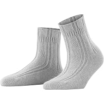 Chaussettes FALKE Bedsock Rib Femme - Laine Thermorégulatrice - Côtelées, Chaudes Et Douces - Pour Relaxation à La Maison