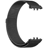 Microsonic Samsung Galaxy Fit 3 Milanese Loop Kordon (Samsung Galaxy Fit 3 ile Uyumlu Kordon, Akıllı Saat Kayışı)