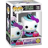 Funko POP! Sanrio: Merhaba Kitty - Chase ile Merhaba Kitty &Uuml;rk&uuml;t&uuml;c&uuml; | Resmi &Uuml;r&uuml;n - Raf Teşhir i&ccedil;in Koleksiyonluk Vinil Heykel