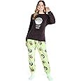 Disney Womens Pyjamas, Fleece Loungewear and Fluffy Socks Stitch Gift Set