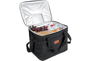 Kollea Cool Bag - 30 Litre Cool box -Insulated Cooler Bag Lunch Bag Keep Warm and Cold, Leak-Proof, With Carriying Straps, Multiple Pockets - Ideal for Travel, Camping, Picnics, BBQ