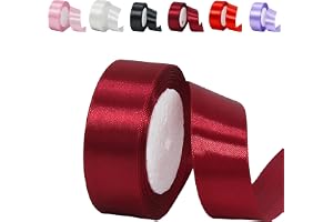 30 mm tunt band för hantverk, 23 m, tygband, presentband, satinband, stort tjockt band för presentinslagning, pyssel, hårrose
