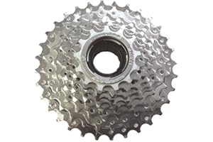 Sunrace Index Ruota Libera, Argento, 8 velocità