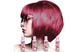 CRAZY COLOR 4 x Crazy Colour Ruby Rouge par Renbow