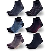 Premium Dikişsiz Erkek Bambu Patik &Ccedil;orap 6'lı Jakarlı Asorti Set - 41-45 - 10500-J