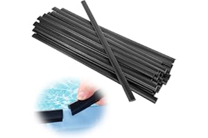 Biggun Coping Strips for Overlap Above Ground Pool Liners- Easy to Install Swimming Pools Liner Lock Clip Replacement for 18ft/21ft Round or 12 * 24ft Oval Pool(Qty 33)