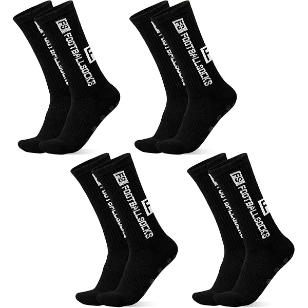3 Paires Chaussette Antidérapante Foot,Chaussettes Antidérapantes Foot,Chaussette Foot,Chaussettes Foot,Chaussette Foot Enfant,Respirant et Absorbant La Sueur ,pour Les Enfants âgés de 5 à 12 Ans