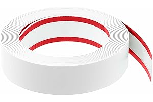 FENSTER-HAMMER Knickwinkel selbstklebend Winkelleiste 30x30mm 10m lang Winkelprofil Fensterleiste auf Rolle