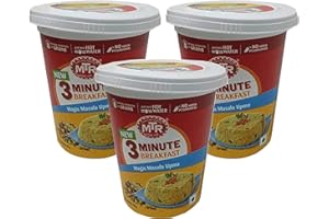 ONE STOP DEALERS MTR Instant Ready Mix Various Flavours - Traditional South Indian Breakfast – Tasty and Healthy - Easy to Prepare Snacks - Magic Masala Upma Mix 80g (Pack of 3)