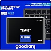 Goodram SSDPR-CX400-512-G2 Wewnętrzny Dysk SSD, 512 GB, Czarny