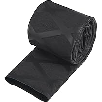 Gaine Thermorétractable Noire 25 Mm – Pour Poignées Canne à Pêche, Outils, Anti-dérapant Et Isolation