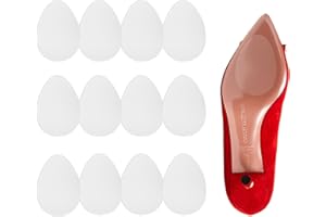 BIVOFU 12 Pcs Semelle Antidérapante Autocollant Semelles Antidérapantes Coussinets Patin Antiderapant Chaussure Pour Talons Hauts Translucides Pour Prévenir Les Glissades Et Assurer Une Marche Stable