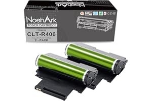 NoahArk Compatible pour CLT-R406 R406 CLT-R404 Unités de Tambour Remplacement pour Samsung C410W CF460FW C460W CLP-360 CLP-365 CLX-3305 CLP-365W CLX-3305FW CLX-3300 CLX-3305FN CLX-3305W (2 Paquets)